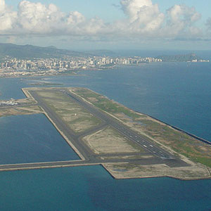 HNL aiport reef runway